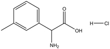 2-Amino-2-(3-methylphenyl)acetic acid HCl 