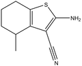 2-Amino-4-methyl-4,5,6,7-tetrahydro-1-benzothiophene-3-carbonitrile