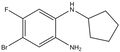 4-Bromo-1-N-cyclopentyl-5-fluorobenzene-1,2-diamine 