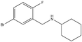 4-Bromo-2-(cyclohexylaminomethyl)-1-fluorobenzene 