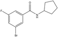 3-Bromo-N-cyclopentyl-5-fluorobenzamide 