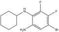 5-Bromo-2-(N-cyclohexylamino)-3,4-difluoroaniline 