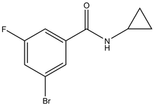 3-Bromo-N-cyclopropyl-5-fluorobenzamide 