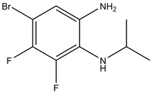 5-Bromo-3,4-difluoro-2-(isopropylamino)aniline 