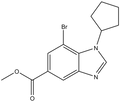 Methyl 7-bromo-1-cyclopentyl-1,3-benzodiazole-5-carboxylate 