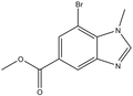 Methyl 7-bromo-1-methylbenzodiazole-5-carboxylate 
