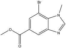 Methyl 7-bromo-1-methylbenzodiazole-5-carboxylate 