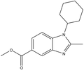 Methyl 1-cyclohexyl-2-methyl-1,3-benzodiazole-5-carboxylate 