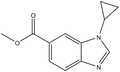Methyl 3-cyclopropylbenzimidazole-5-carboxylate 