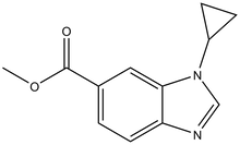 Methyl 3-cyclopropylbenzimidazole-5-carboxylate 