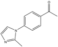 1-[4-(2-Methylimidazol-1-yl)phenyl]ethanone 