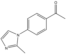 1-[4-(2-Methylimidazol-1-yl)phenyl]ethanone 