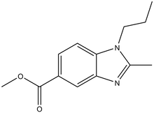Methyl 2-methyl-1-propyl-1,3-benzodiazole-5-carboxylate 