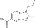 2-Methyl-1-propyl-1,3-benzodiazole-5-carboxylic acid 