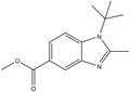 Methyl 1-tert-butyl-2-methyl-1,3-benzodiazole-5-carboxylate 