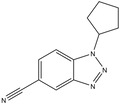 1-Cyclopentyl-1,2,3-benzotriazole-5-carbonitrile