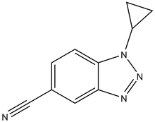 1-Cyclopropyl-1,2,3-benzotriazole-5-carbonitrile 
