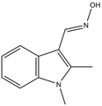 N-[(1,2-Dimethylindol-3-yl)methylidene]hydroxylamine 