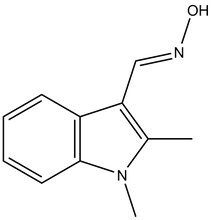 N-[(1,2-Dimethylindol-3-yl)methylidene]hydroxylamine 