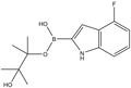 4-Fluoroindole-2-boronic acid pinacol ester 