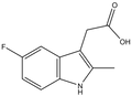(5-Fluoro-2-methyl-1H-indol-3-yl)acetic acid 