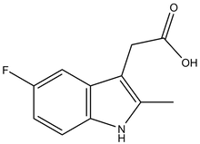 (5-Fluoro-2-methyl-1H-indol-3-yl)acetic acid 