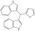 3-[1H-indol-3-yl(thiophen-2-yl)methyl]-1H-indole 