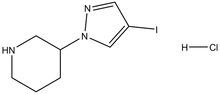 3-(4-Iodopyrazol-1-yl)piperidine HCl 