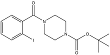 tert-Butyl 4-[(2-iodophenyl)carbonyl]piperazine-1-carboxylate 