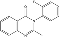 3-(2-Fluorophenyl)-2-methylquinazolin-4-one 