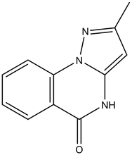 2-Methylpyrazolo[1,5-a]quinazolin-5(4h)-one 
