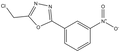 2-(Chloromethyl)-5-(3-nitrophenyl)-1,3,4-oxadiazole 