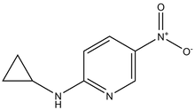 2-N-Cyclopropylamino-5-nitropyridine 