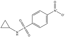 N-Cyclopropyl-4-nitrobenzenesulfonamide 