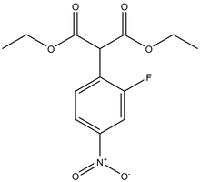 Diethyl 2-(2-fluoro-4-nitrophenyl)malonate 