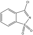 3-Chloro-benzo[d]isothiazole 1,1-dioxide 