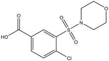 4-Chloro-3-(morpholine-4-sulfonyl)benzoic acid 