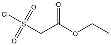 Chlorosulfonyl acetic acid ethyl ester 