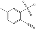2-Cyano-5-methylbenzenesulfonyl chloride 