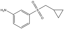 3-(Cyclopropylmethanesulfonyl)aniline 