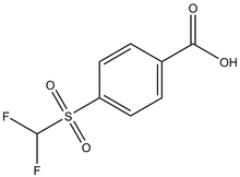 4-(Difluoro-methanesulfonyl)-benzoic acid 