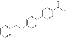 5-(4-Benzyloxyphenyl)picolinic acid