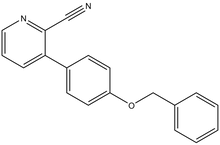 3-[4-(Benzyloxy)phenyl]pyridine-2-carbonitrile 