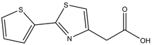 (2-Thien-2-yl-1,3-thiazol-4-yl)acetic acid 