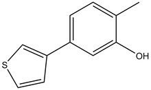 2-Methyl-5-(thiophen-3-yl)phenol 