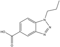1-Propyl-1,2,3-benzotriazole-5-carboxylic acid 