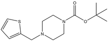 tert-Butyl 4-(thiophen-2-ylmethyl)piperazine-1-carboxylate 