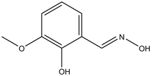 2-[(1E)-(hydroxyimino)methyl]-6-methoxyphenol