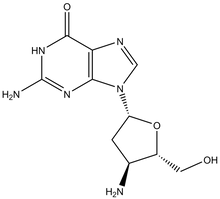 3'-Amino-2',3'-dideoxyguanosine 