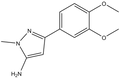 3-Amino-5-(3,4-dimethoxyphenyl)-2-methylpyrazole 